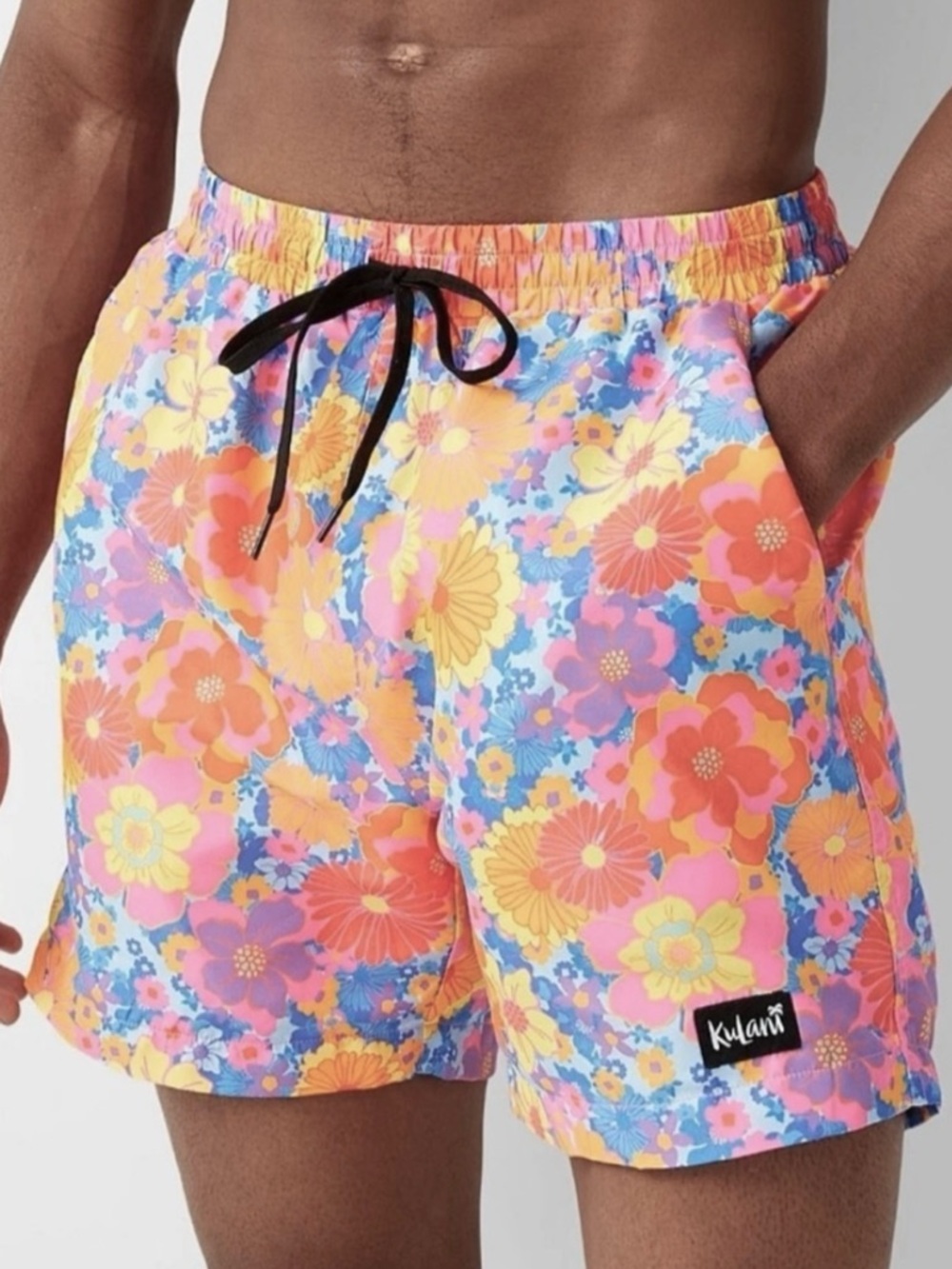 Kulani Kinis Saphire Sun Swim Trunks